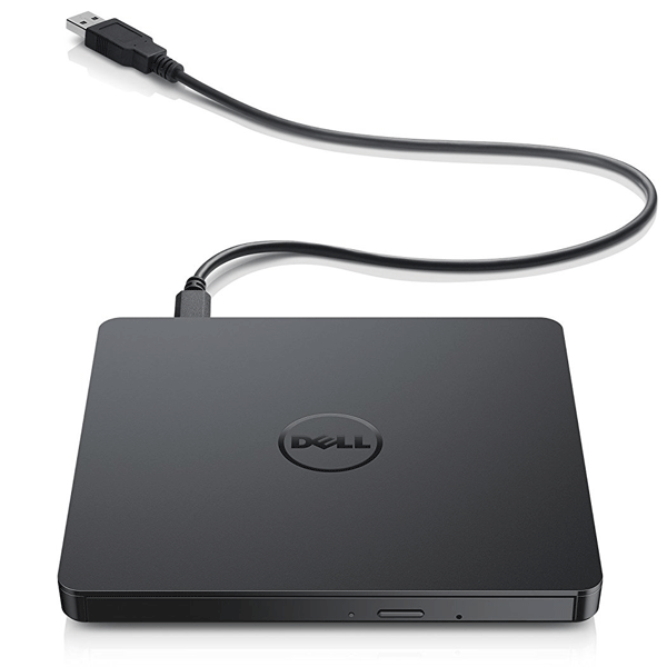 Dell DW316 External USB Slim DVD R/W Optical Drive Black